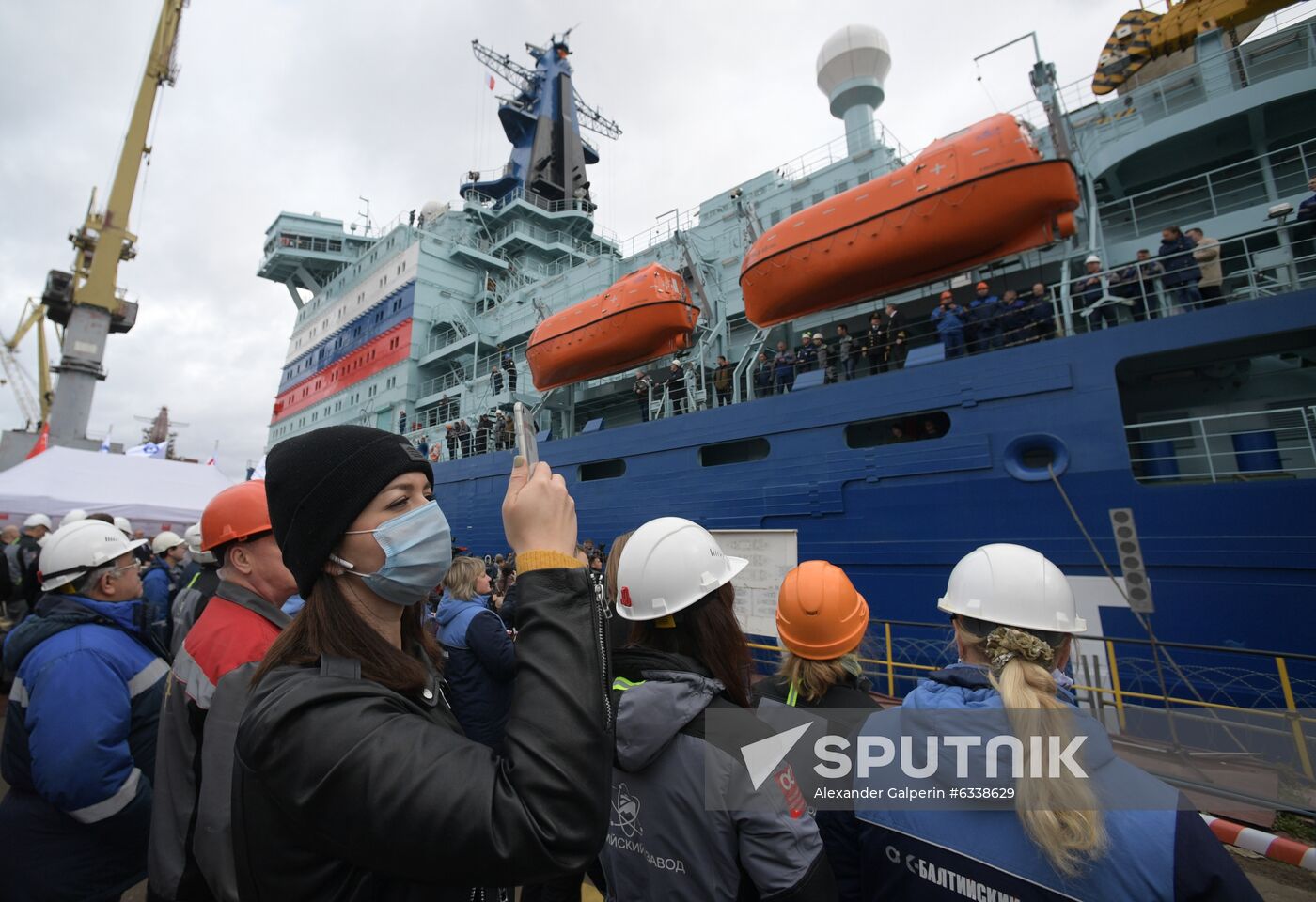 Russia Arktika Nuclear-Powered Icebreaker