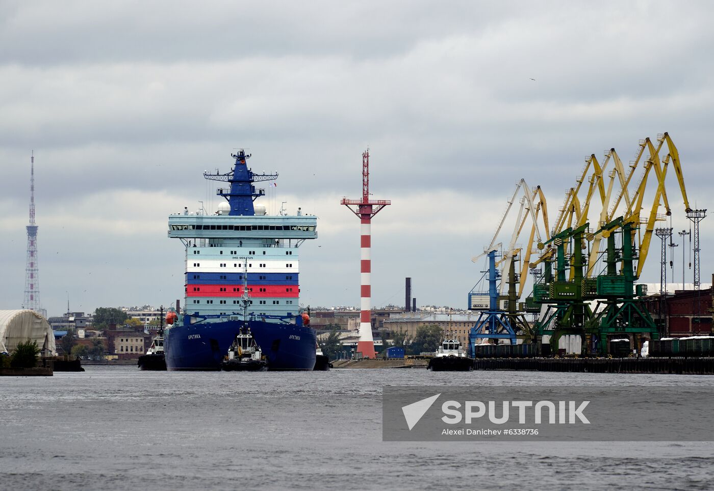 Russia Arktika Nuclear-Powered Icebreaker