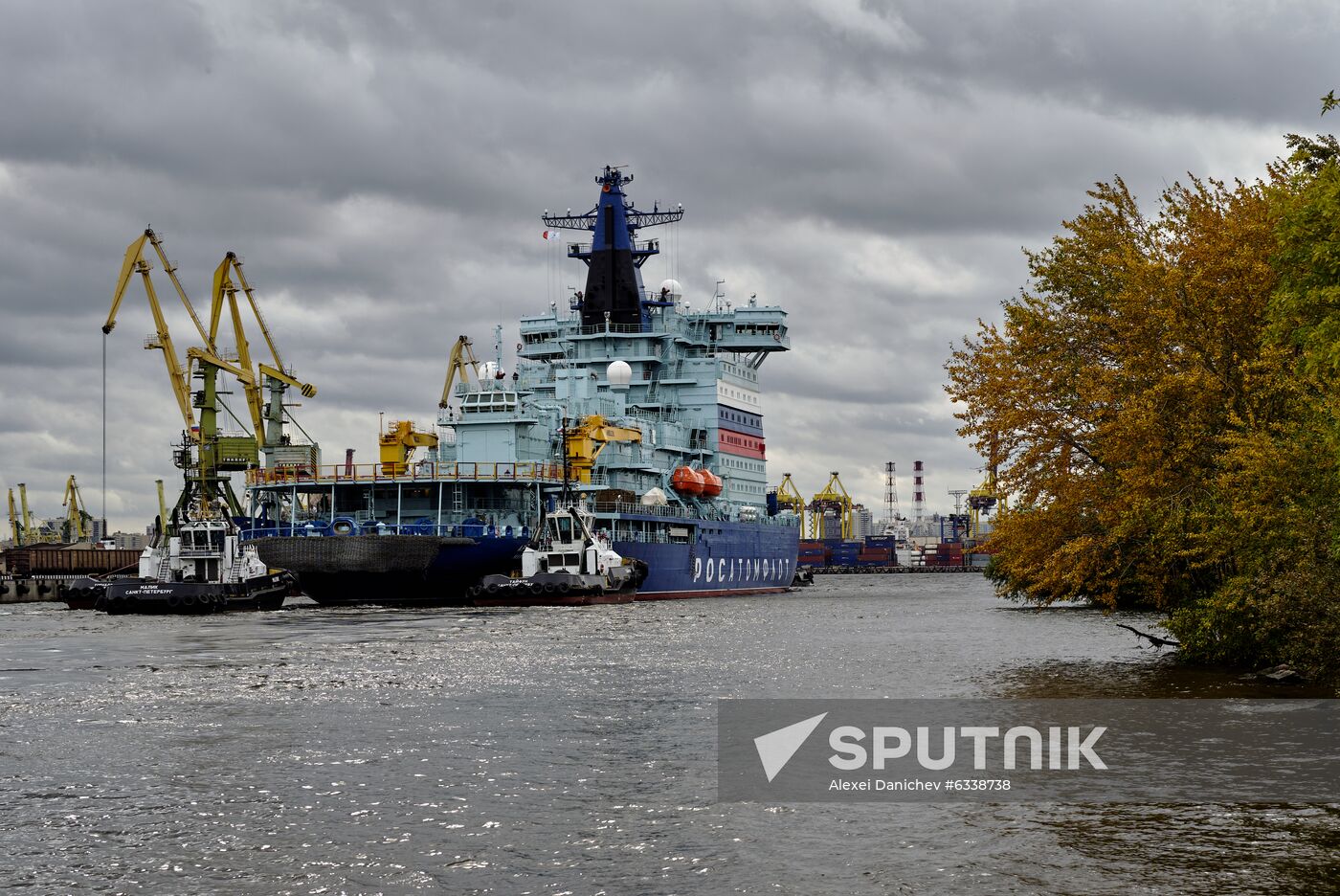 Russia Arktika Nuclear-Powered Icebreaker