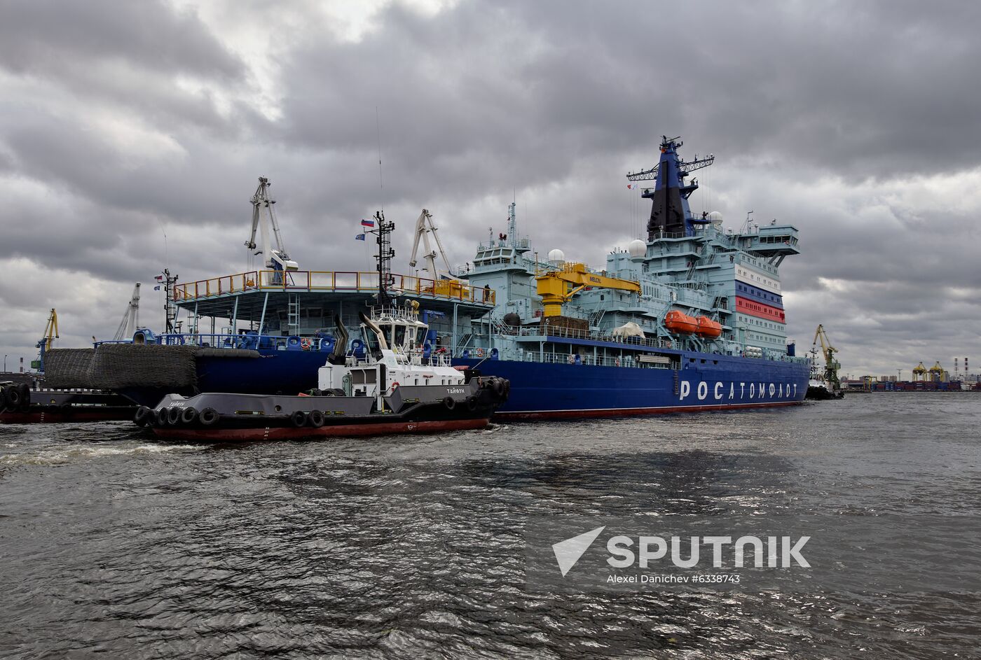 Russia Arktika Nuclear-Powered Icebreaker
