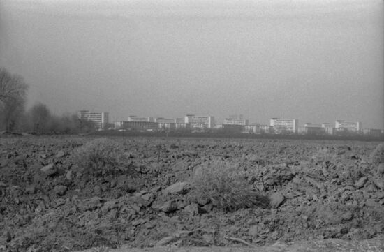 Navoi city in Uzbekistan