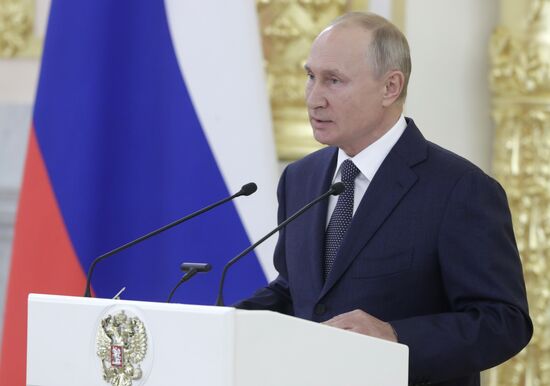 Russia Putin Federation Council