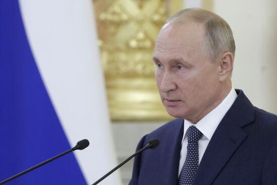 Russia Putin Federation Council
