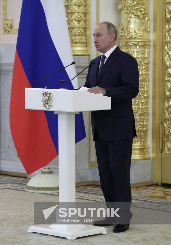 Russia Putin Federation Council