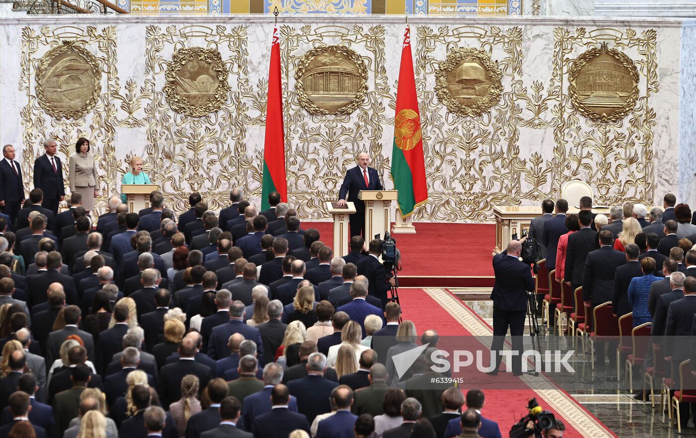 Belarus President Inauguration