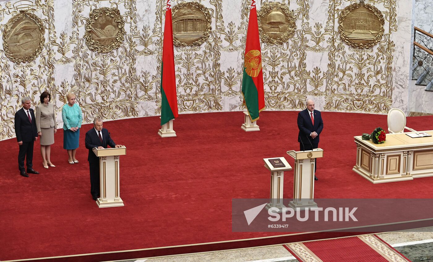 Belarus President Inauguration