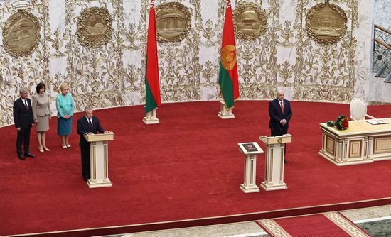 Belarus President Inauguration