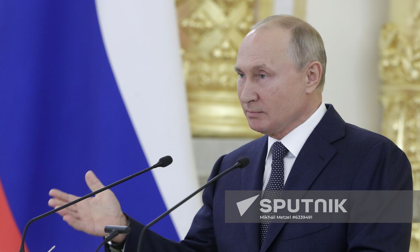 Russia Putin Federation Council