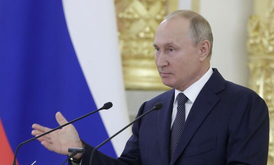 Russia Putin Federation Council