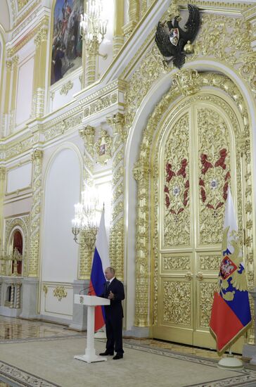 Russia Putin Federation Council