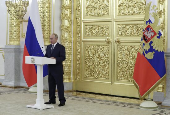 Russia Putin Federation Council