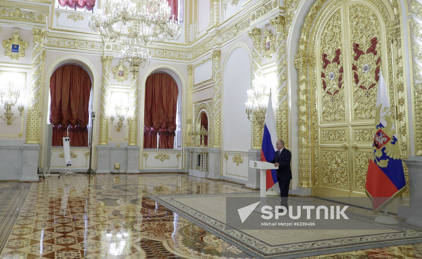 Russia Putin Federation Council