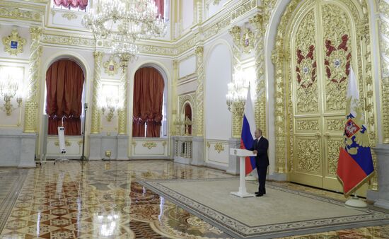 Russia Putin Federation Council