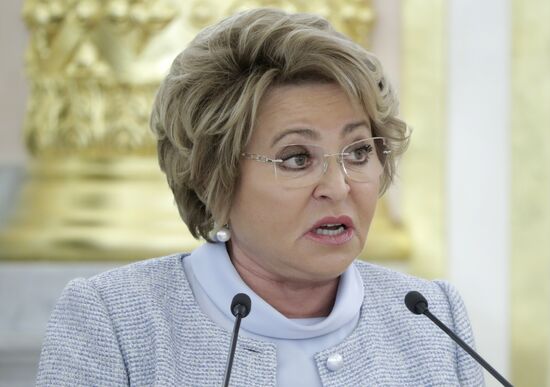 Russia Putin Federation Council