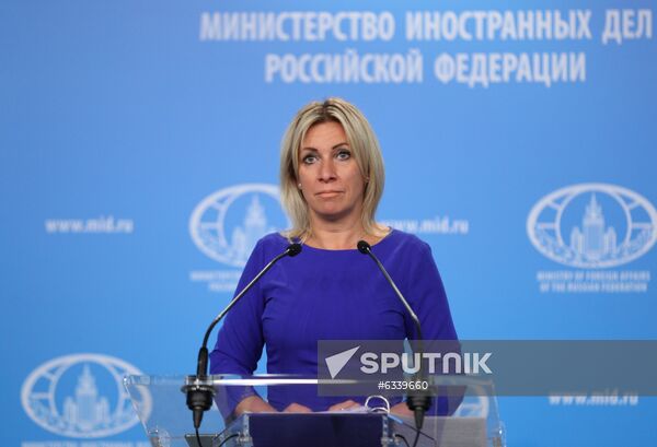 Russia Zakharova Briefing