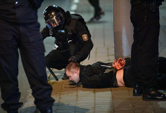 Belarus Presidential Election Protest