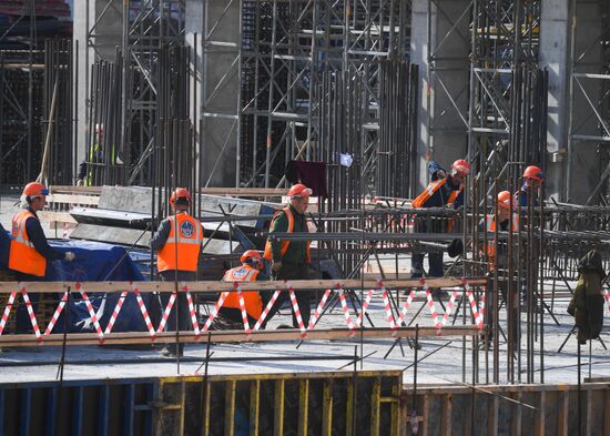 Russia National Space Center Construction