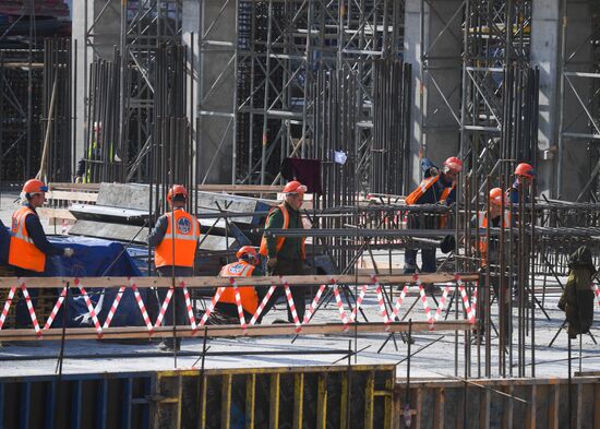 Russia National Space Center Construction