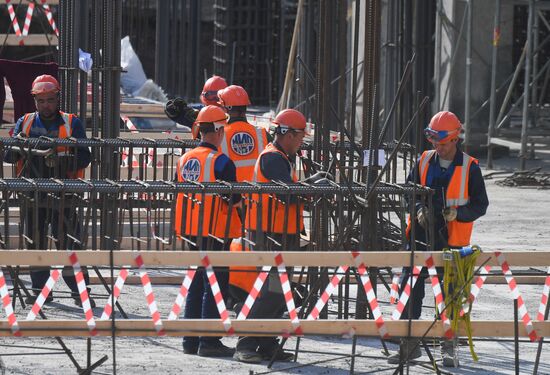 Russia National Space Center Construction