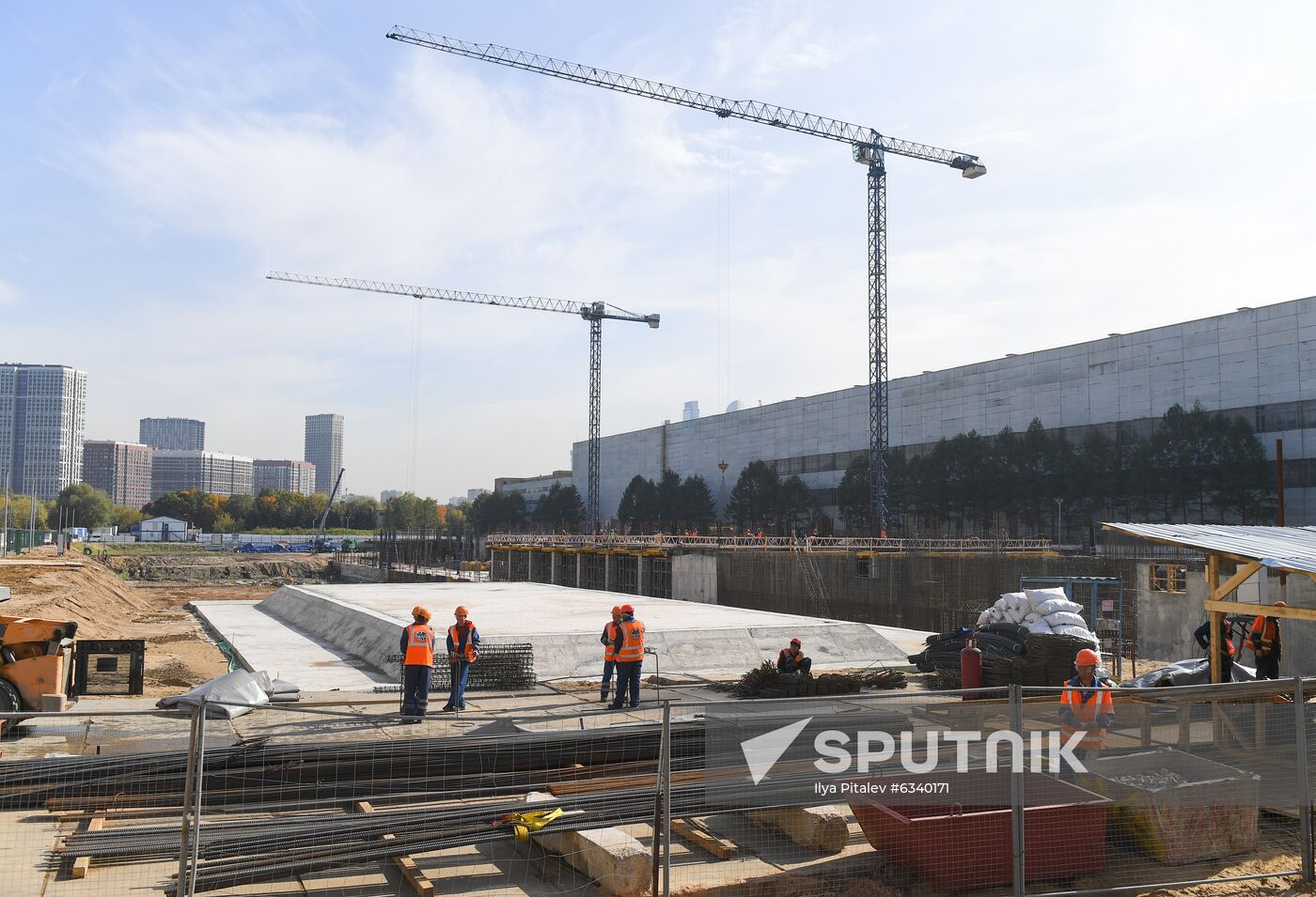Russia National Space Center Construction