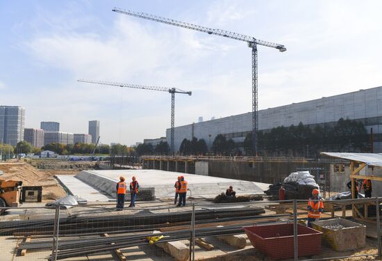 Russia National Space Center Construction
