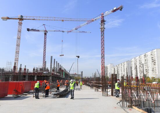 Russia National Space Center Construction