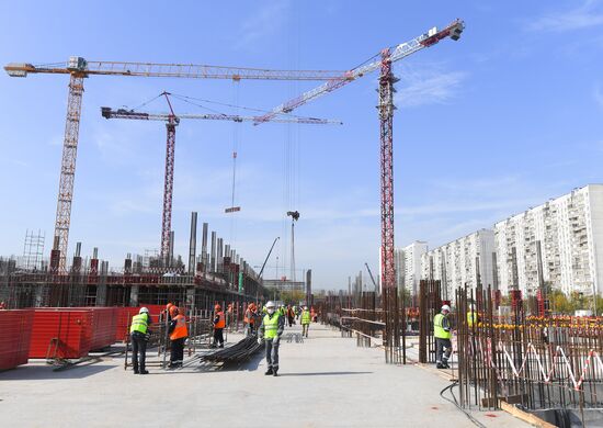 Russia National Space Center Construction