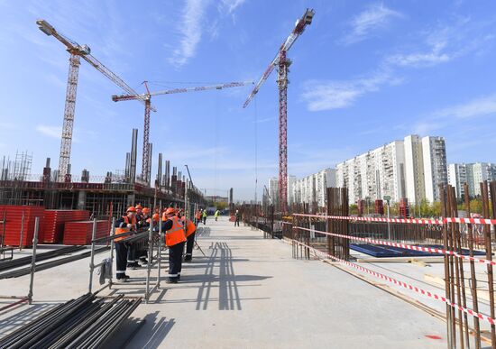 Russia National Space Center Construction