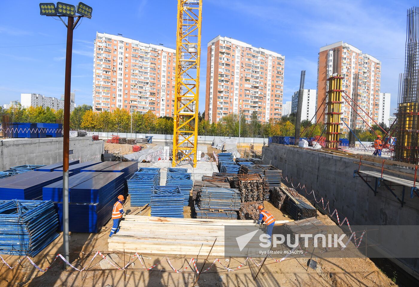 Russia National Space Center Construction