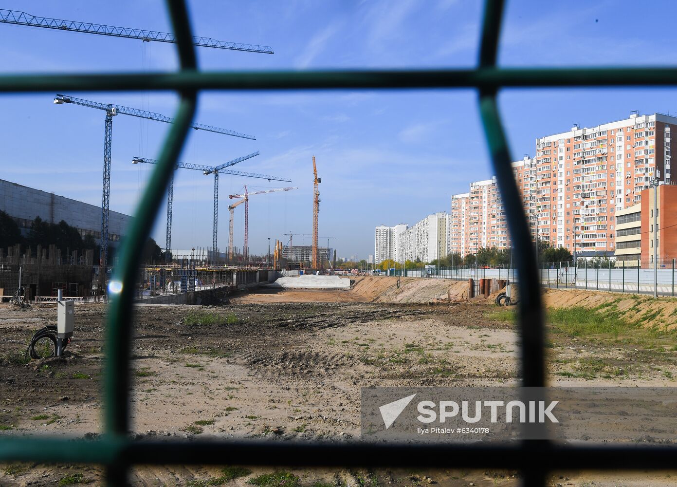 Russia National Space Center Construction