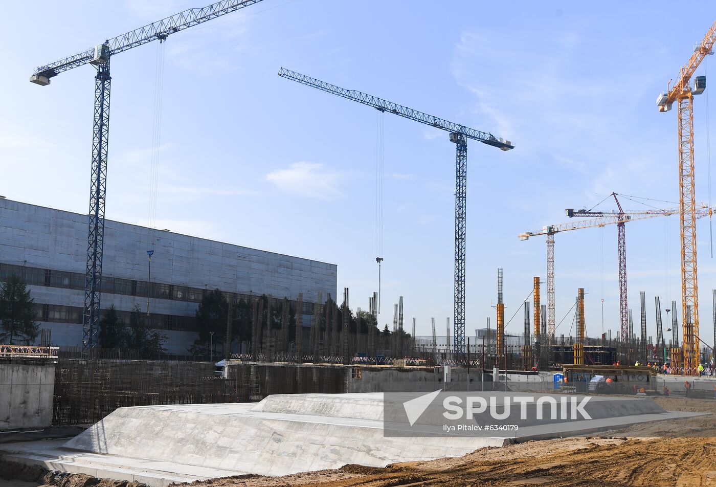 Russia National Space Center Construction