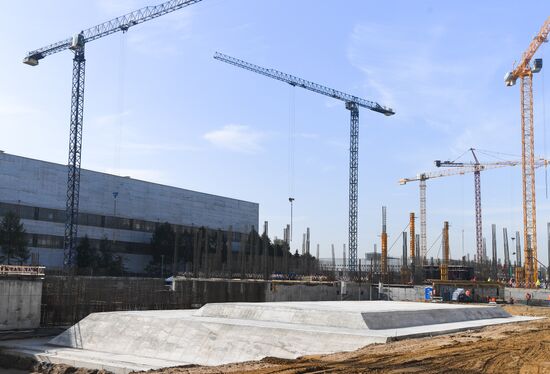 Russia National Space Center Construction