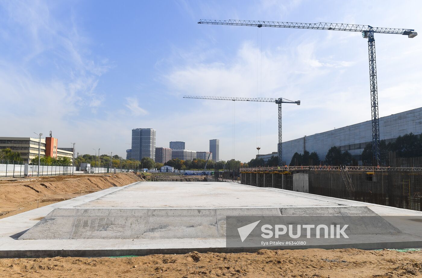 Russia National Space Center Construction