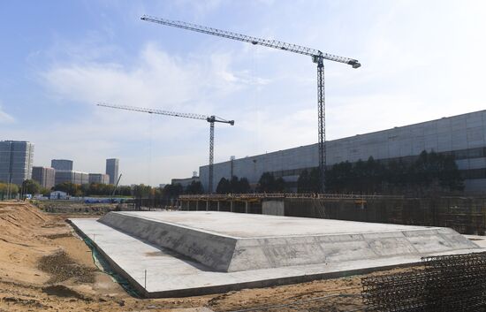 Russia National Space Center Construction