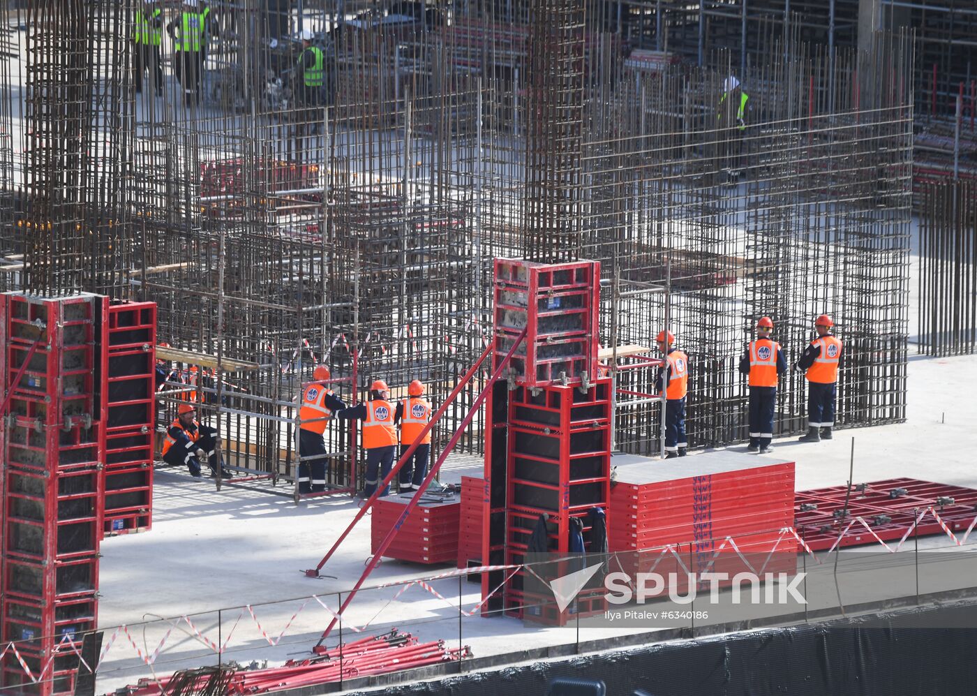 Russia National Space Center Construction