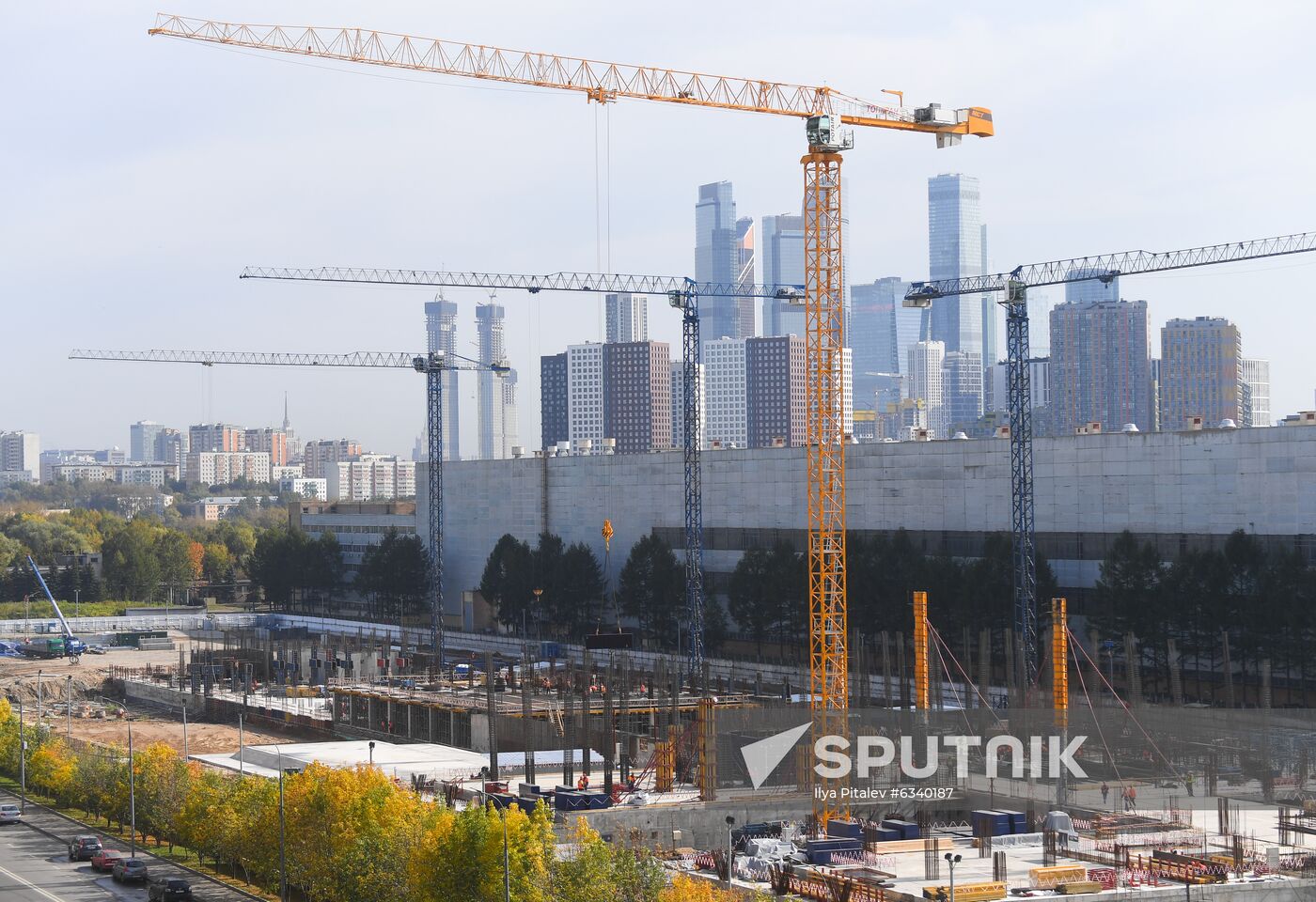 Russia National Space Center Construction