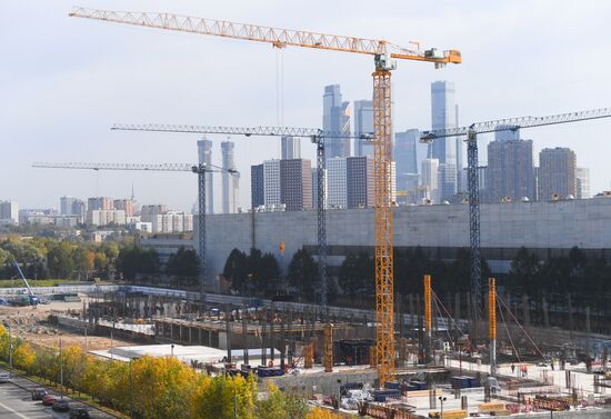 Russia National Space Center Construction