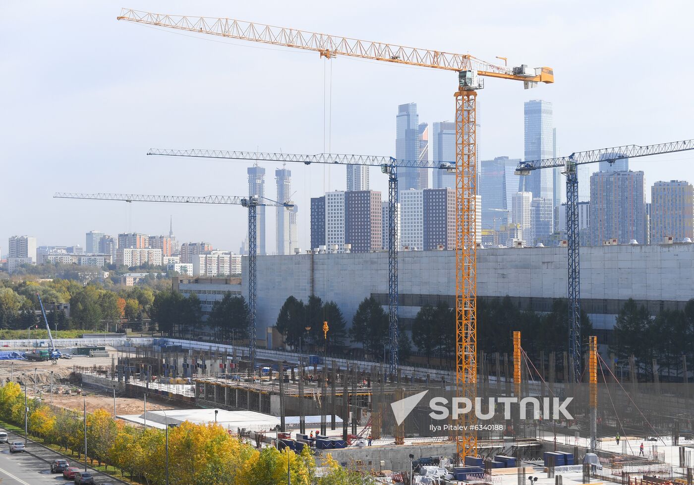 Russia National Space Center Construction