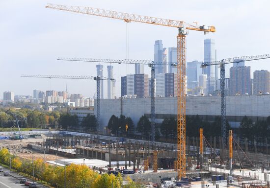 Russia National Space Center Construction