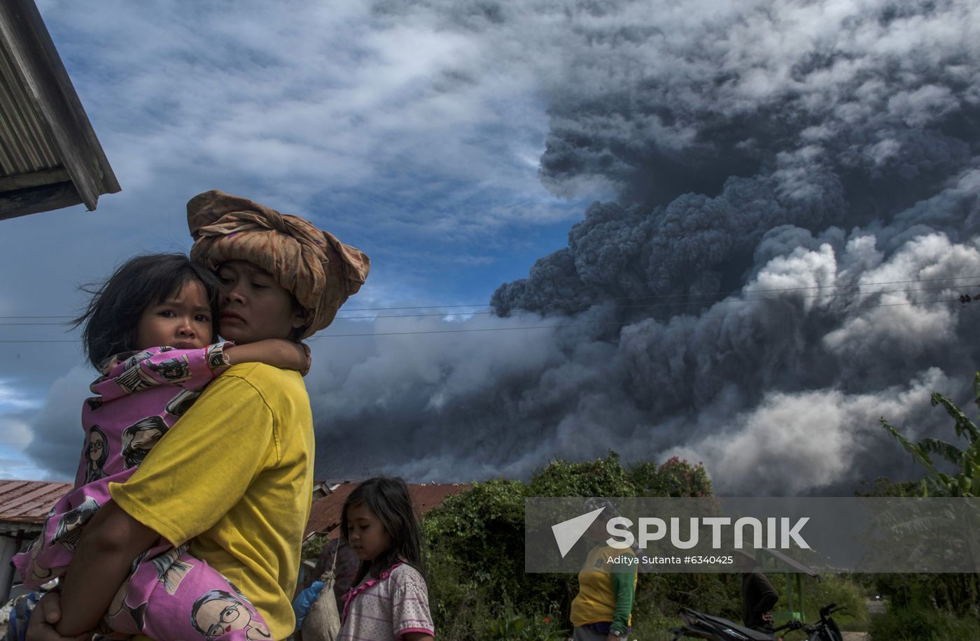Indonesia Volcano Eruption