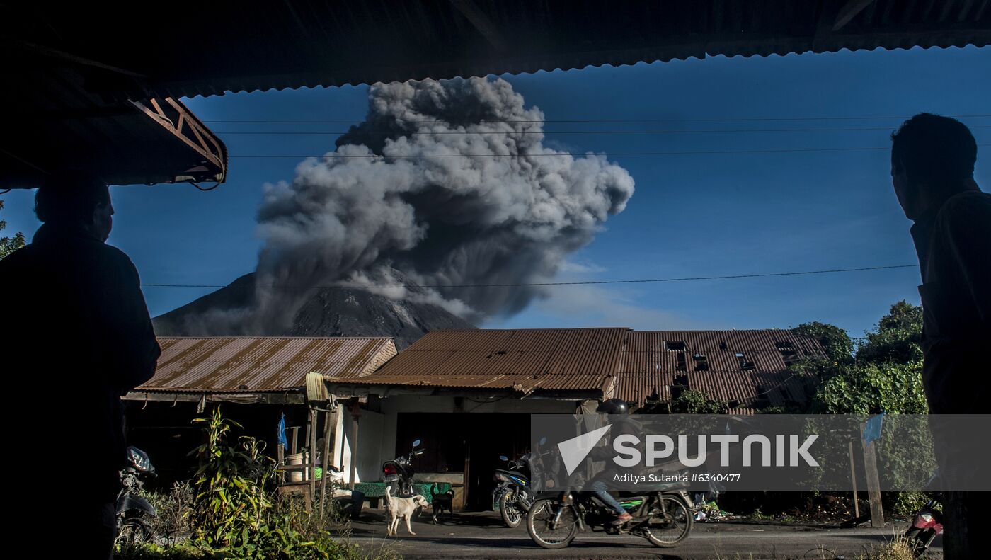 Indonesia Volcano Eruption