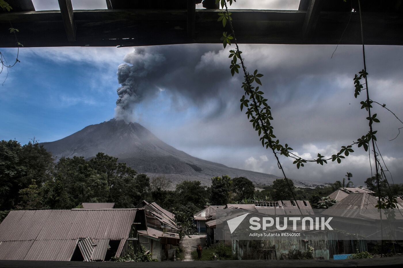 Indonesia Volcano Eruption