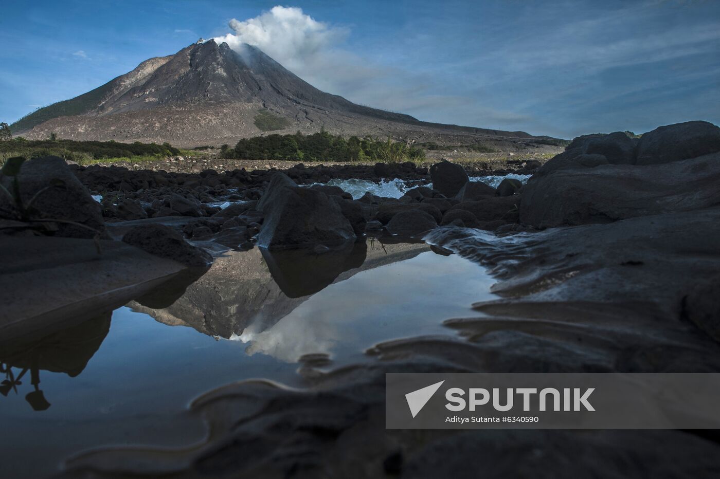 Indonesia Volcano Eruption