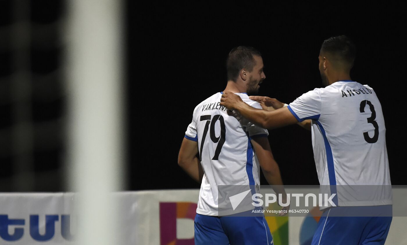 Armenia Soccer Europa League Ararat-Armenia - Celje