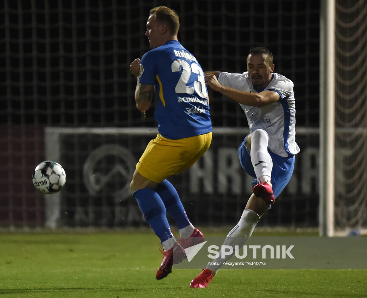 Armenia Soccer Europa League Ararat-Armenia - Celje