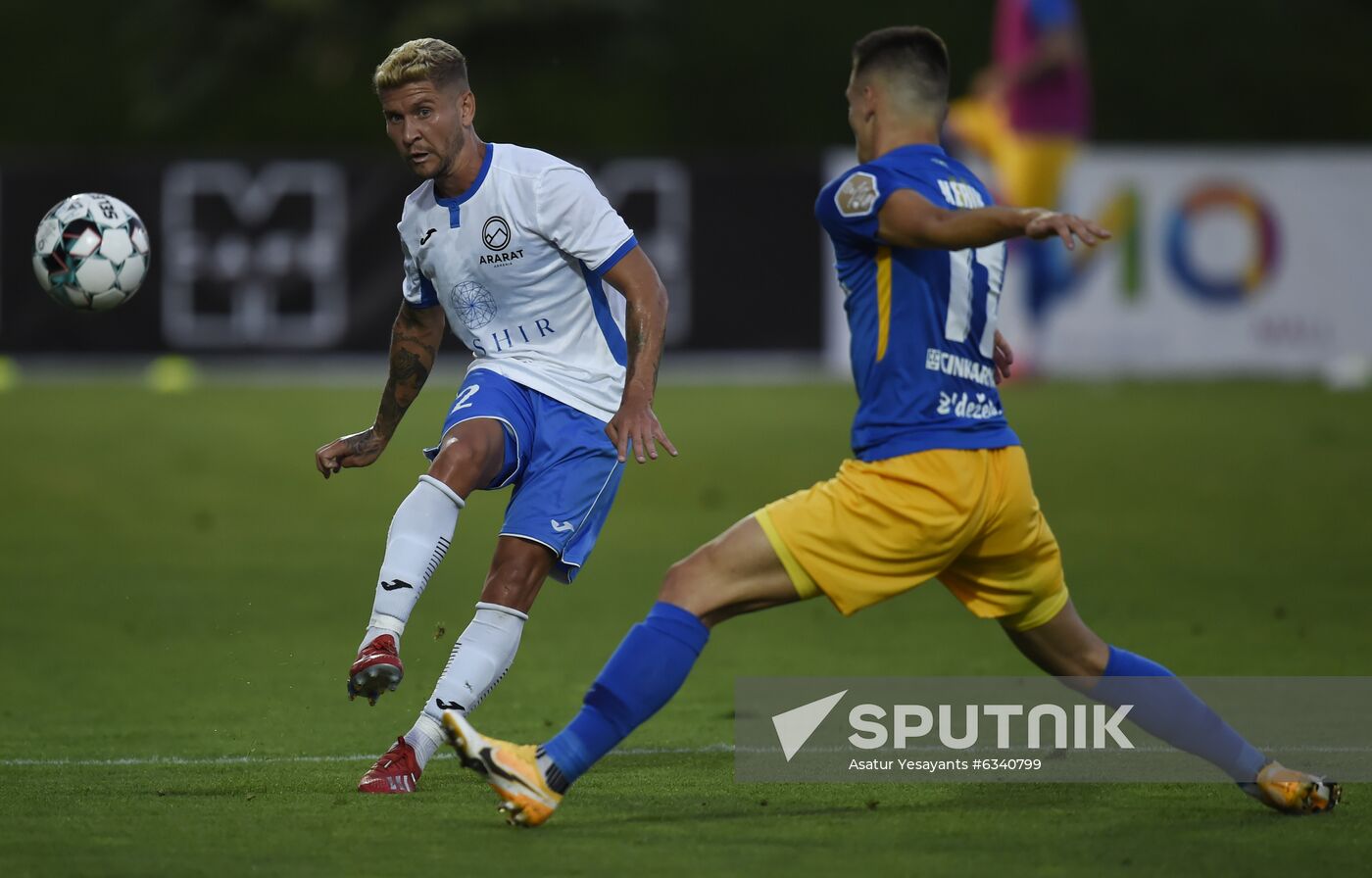 Armenia Soccer Europa League Ararat-Armenia - Celje