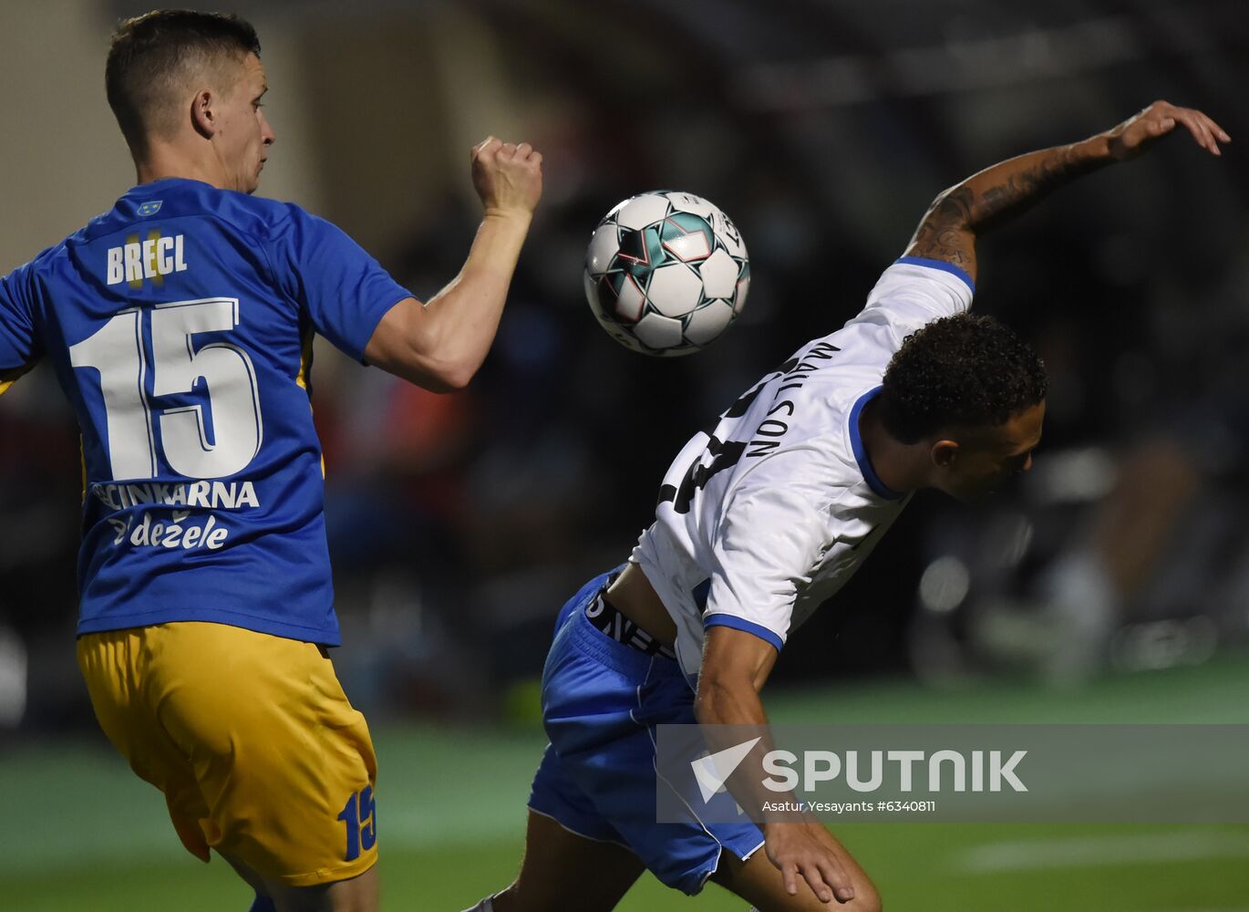 Armenia Soccer Europa League Ararat-Armenia - Celje