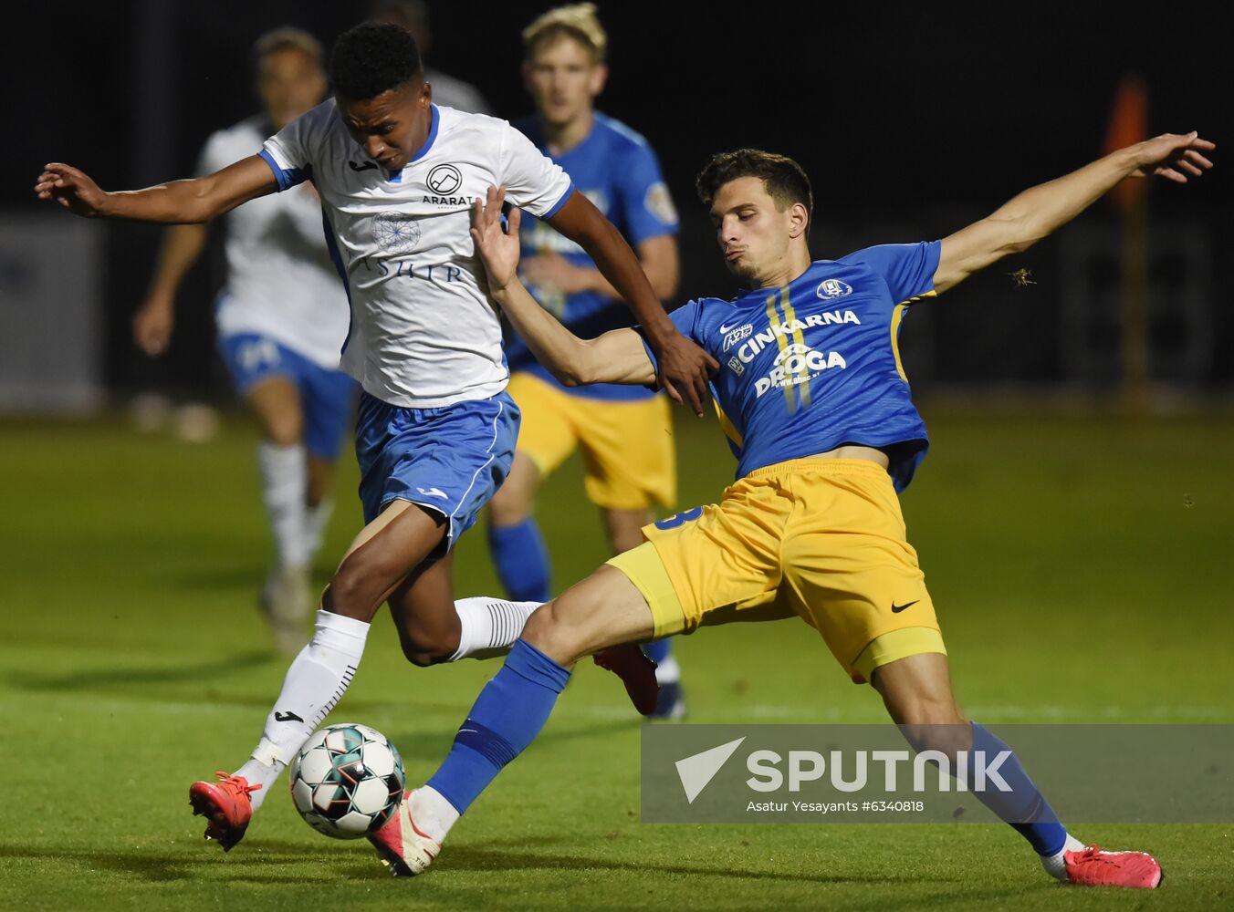 Armenia Soccer Europa League Ararat-Armenia - Celje