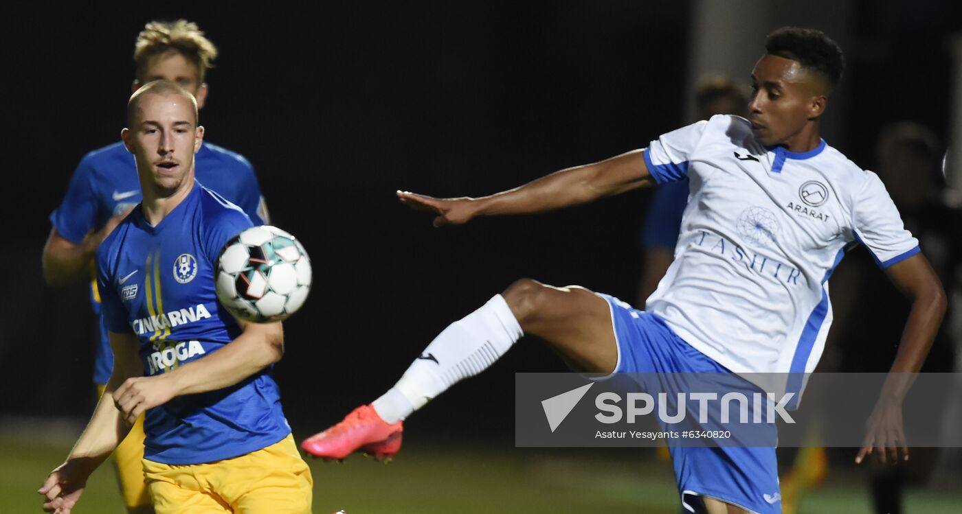 Armenia Soccer Europa League Ararat-Armenia - Celje