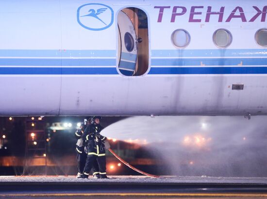 Russia Emergency Services Drills